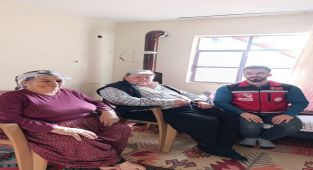 Alanya ve Gazipaşa'da Evde Bakım Hizmeti Alan Ailelere Ramazan Ziyaretleri