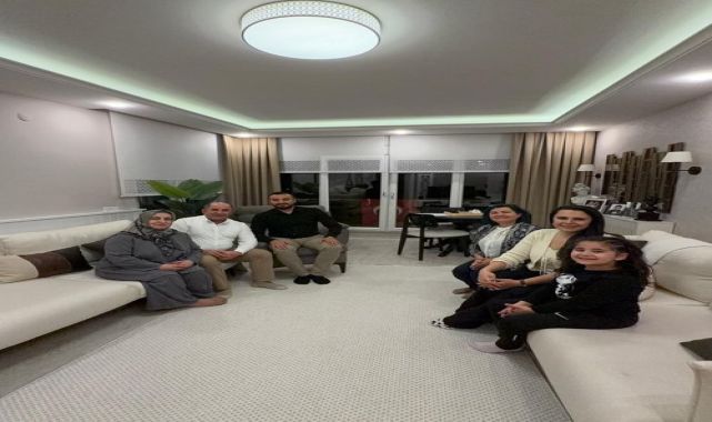 Antalya Aile ve Sosyal Hizmetler İl Müdürü Galip Sökmen ve Eşi Şehit Ailesini Ziyaret Etti