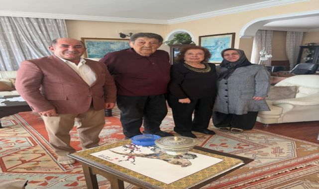 Antalya'da İl Müdürü Sökmen'den Ömürlük Çifti Ziyareti