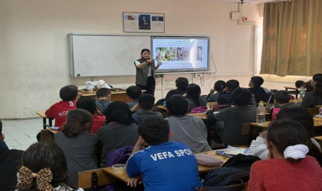 Antalya'da Öğrencilere Doğa Bilinci Eğitimi Verildi