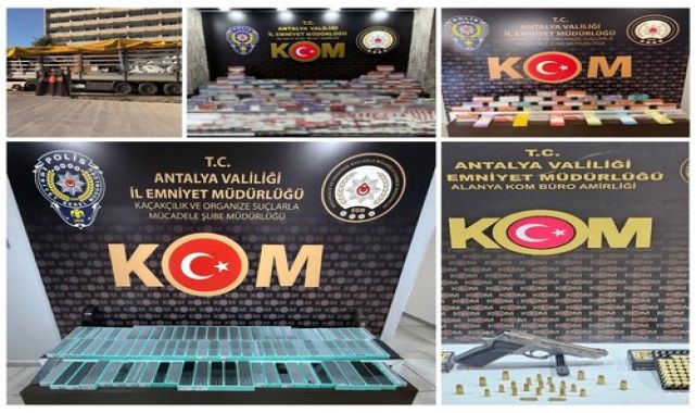 Antalya'da Son 2 Haftada Kaçakçılık Operasyonları: Çok Sayıda Gözaltı ve Tutuklama