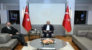 Bakan Uraloğlu, AK Parti Genel Başkan Yardımcısı Mustafa Şen'i Ağırladı