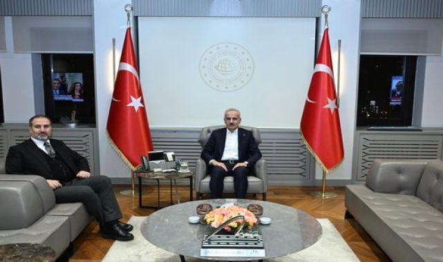 Bakan Uraloğlu, AK Parti Genel Başkan Yardımcısı Mustafa Şen'i Ağırladı