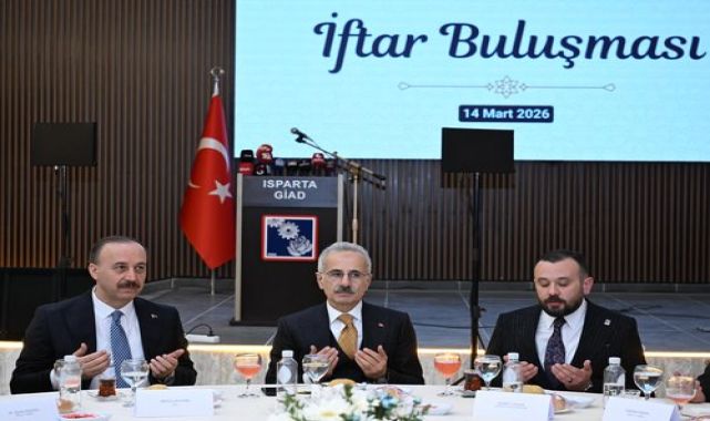 Bakan Uraloğlu, Isparta'da Genç Girişimcilerle İftar Programında Buluştu