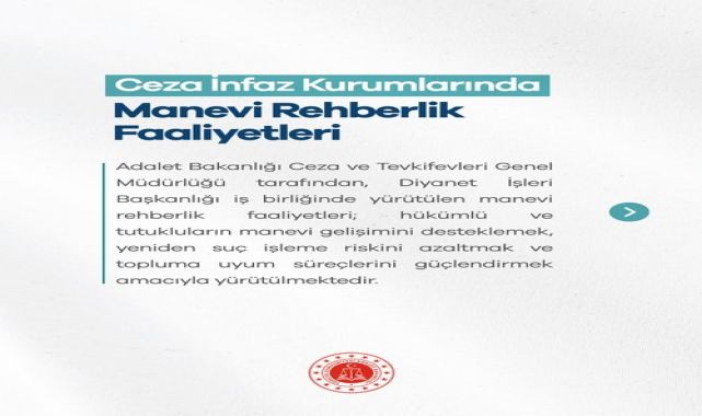 Ceza İnfaz Kurumlarında Din Eğitimi ve Hafızlık Programları Devam Ediyor