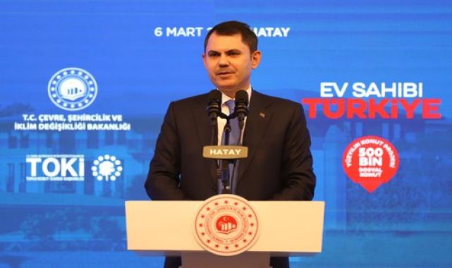 Hatay'da 500 Bin Sosyal Konut Kurası Çekildi