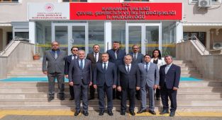 Karaman Valisi Çiçek, Çevre İl Müdürlüğünü Ziyaret Etti