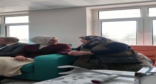 Karaman Valisi Çiçek ve Eşi Huzurevini Ziyaret Etti