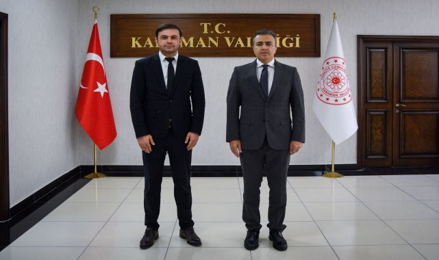 Karaman Valisi Çiçek, Yeni Atanan Bürokratları Ağırladı