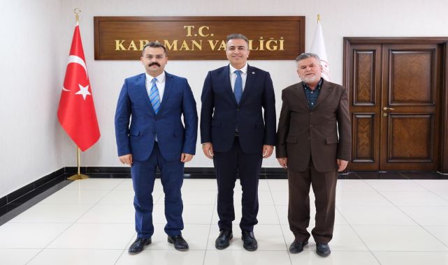 Karaman Valisi Hayrettin Çiçek'e Ziyaret