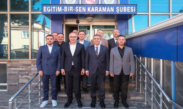 Karaman Valisi Sendika Temsilciliklerini Ziyaret Etti