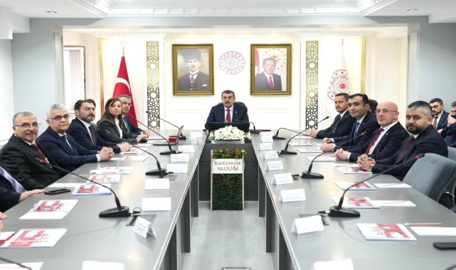 Karaman'da Eğitim Değerlendirme Toplantısı Gerçekleştirildi