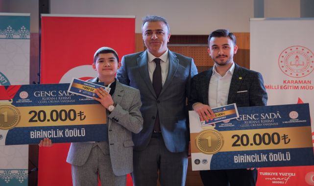 Karaman'da 'Genç Sada' Kur'an-ı Kerim Okuma Yarışması Bölge Finali Yapıldı