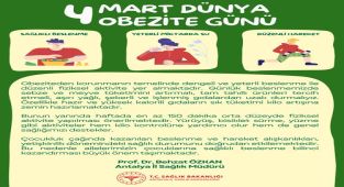 Obeziteyle Mücadelede Beslenme ve Hareketin Önemi Vurgulandı