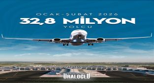 Şubat Ayında 15 Milyon Yolcu Hava Yolunu Kullandı
