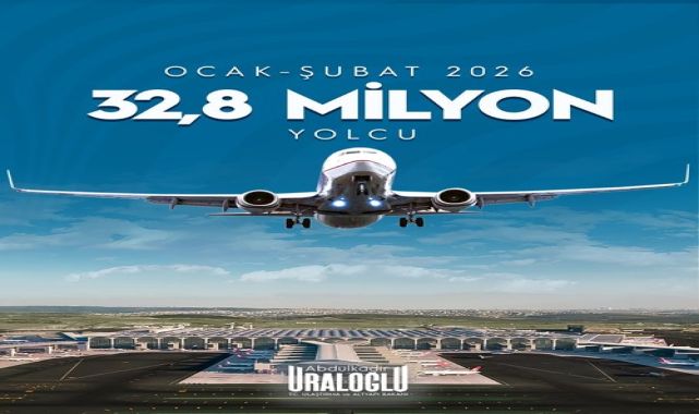 Şubat Ayında 15 Milyon Yolcu Hava Yolunu Kullandı