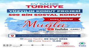 TOKİ'den Muğla'ya 6.417 Konut: Kura Çekimi Yarın Canlı Yayınlanacak