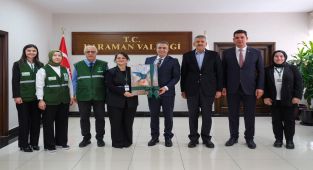 Vali Hayrettin Çiçek, Yeşilay Temsilcilerini Ağırladı