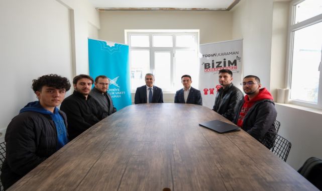 Vali Hayrettin Çiçek'ten TÜGVA Karaman İl Temsilciliği'ne Ziyaret