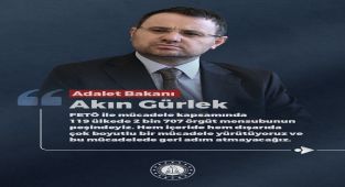 Adalet Bakanlığı: 119 Ülkede 2 Bin 707 FETÖ Mensubunun Takibi Sürüyor