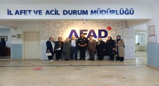 AFAD Karaman'dan AK Parti Eski Milletvekili ve DÜNYEV Heyeti Ziyareti