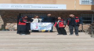 Alanya'da Otizm Farkındalığı İçin Okullara Ziyaret