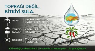 Ankara Tarım: Su Varken Tedbir Alın, Modern Sulama Hibeleri İçin Başvurun
