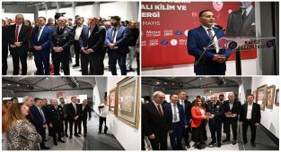 Antalya'da 23 Nisan Bayramı Dolayısıyla Geleneksel Türk Sanatları Sergisi Açıldı