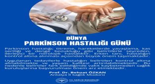 Antalya'da Parkinson Hastalığı Bilgilendirmesi: Erken Tanı Hayat Kurtarıyor