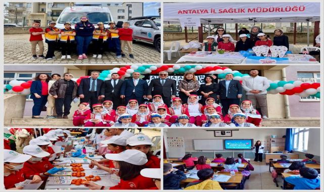 Antalya'da 'Sağlıklı Çocuk Sağlıklı Gelecek' Etkinlikleri Düzenlendi