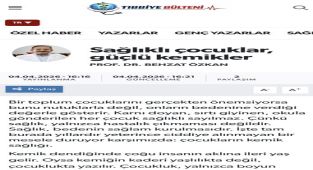 Antalya'da Sağlıklı Çocuklar İçin Kemik Gelişimi Vurgusu