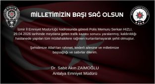 Antalya'da Vefat Eden Vatandaş Toprağa Verildi