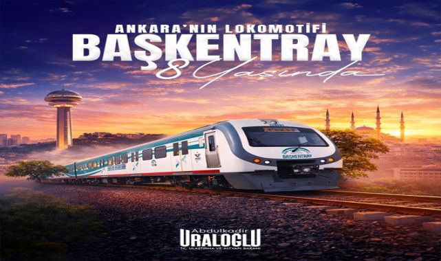 Başkentray 8 Yaşında: 140 Milyon Yolcuya Hizmet Verdi