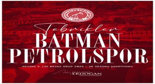 Batman Petrolspor'dan TFF 1. Lig'e Yükseliş: Erdoğan'dan Tebrik