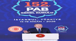 Erdoğan: 152. Parlamentolar Arası Birlik Genel Kurulu İnsanlık İçin Hayırlara Vesile Olsun