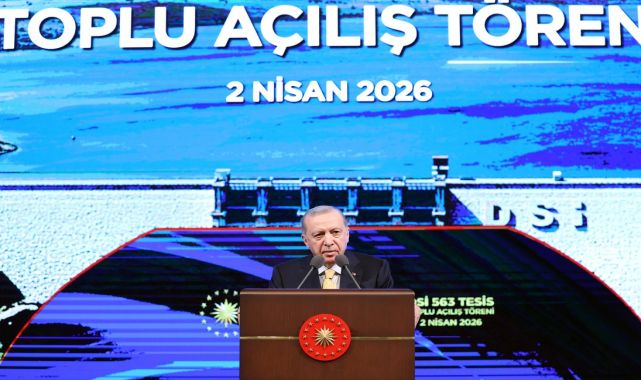 Erdoğan: 563 Tesis Açıldı, 1 Milyon Dekar Arazi Sulaıyor