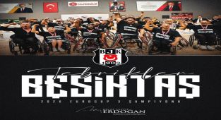 Erdoğan'dan Tekerlekli Sandalye Basketbol Takımı Beşiktaş'a Tebrik