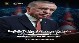 Ersoy: Türkiye, Cumhurbaşkanı Erdoğan Liderliğinde Oyun Kurucu Rolünü Güçlendiriyor