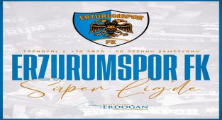 Erzurumspor Süper Lig'e Yükseldi: Erdoğan'dan Tebrik Mesajı