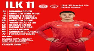 Karaman FK, Beykoz Anadolu Karşısında Sahaya Çıkıyor: İlk 11 Belli Oldu