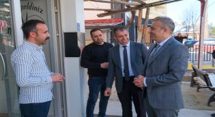 Karaman Valisi Hayrettin Çiçek Esnafla Buluştu