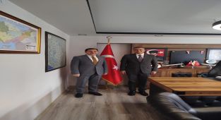 Karaman Valisi Hayrettin Çiçek, Meteoroloji Bölge Müdürlüğünü Ziyaret Etti