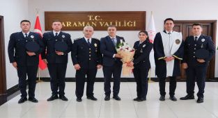 Karaman Valisi Hayrettin Çiçek, Polis Haftası'nı Kutladı