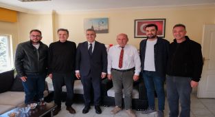 Karaman Valisi Hayrettin Çiçek'ten Basın Mensuplarına Ziyaret