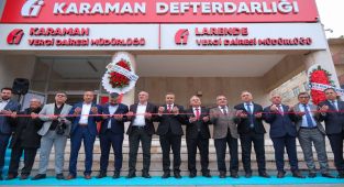Karaman'da Larende Vergi Dairesi Müdürlüğü Açıldı