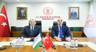 Kültür ve Turizm Bakanı Ersoy, Özbekistanlı Heyeti Ağırladı