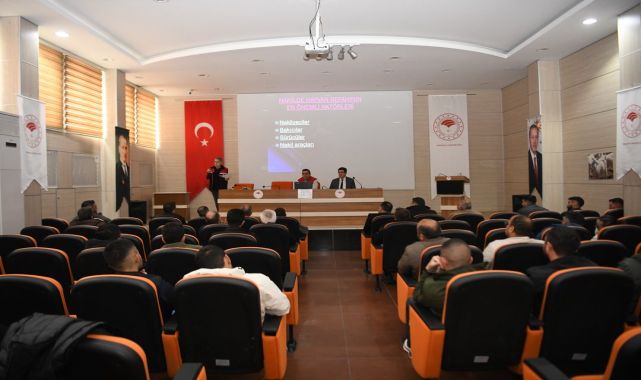 Kurban Bayramı Öncesi Hayvan Nakil ve Ticaretine Uzman Eğitimi Verildi