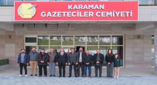 Vali Hayrettin Çiçek'ten Gazeteciler Cemiyeti ve KGRT'ye Ziyaret