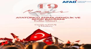19 Mayıs Atatürk'ü Anma, Gençlik ve Spor Bayramı Kutlandı