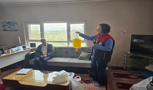 Ankara'da Üreticilere Entegre Mücadele Eğitimi Verildi